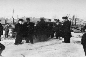 Bilde av Bybrannen 15. mars 1900 - dagen etter